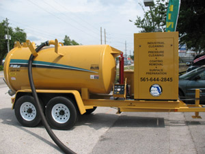 Florida Waterblasting Vacuum Recovery